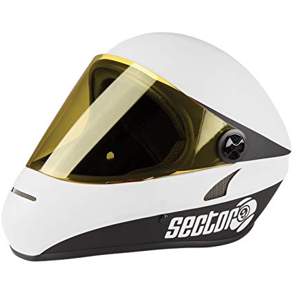 Sector 9 Drift Downhill Full Face Helmet, White