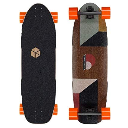 Loaded Boards Truncated Tesseract Bamboo Longboard Skateboard Complete