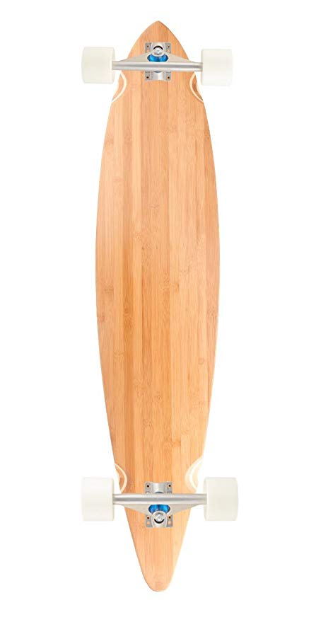 Bamboo Skateboards Pin Tail Blank Skateboard Deck