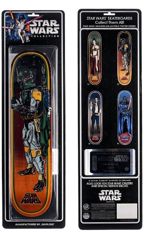 Santa Cruz Star Wars Boba Fett Collectible Skateboard Deck