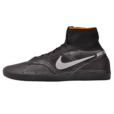 NIKE Air Zoom SB Hyperfeel Eric Koston 3 XT Sneaker Current Model 2016 Black/Silver/Orange