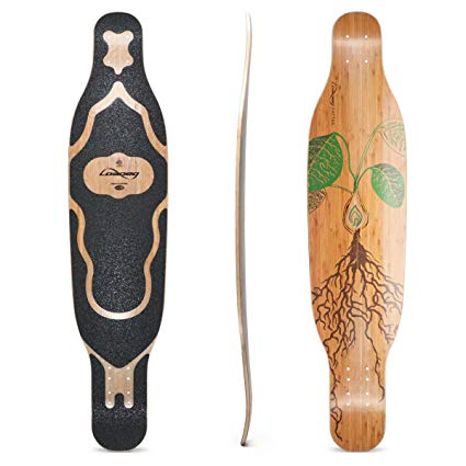 Loaded Boards Fattail Bamboo Longboard Skateboard Deck