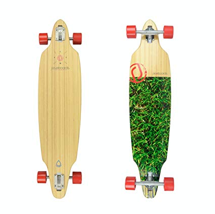 The Jaseboards Drop through cruising high performance Longboard Complete with Castle Trucks, Puka Wheels and Stainless Puka bearings