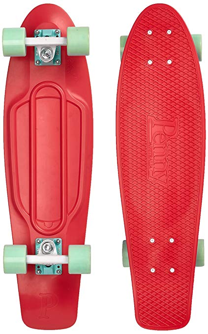Penny Classics Nickel Complete Skateboard, Watermelon, 27